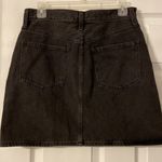 Madewell  Black Jeans Skirt brand new with tags size 26 long 17” Photo 2