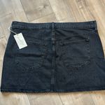 Universal Threads 4/$25 NWT Universal Thread Black Denim Skirt with Studded Detail Sz 16 Photo 6