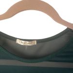 Bozzolo Women Size XS Green Sheer Neckline Witchy Fairy Fall 3/4 Sleeves Top Photo 4