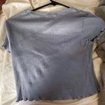 Romwe Blue Tshirt  Photo 1