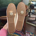 Ralph Lauren NIB Lauren  Barnsbury Explorer Sand Nappa Leather Driving Loafer Photo 4