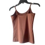 Banana Republic Womens Size XS Tank Top Petite Brown Strappy Sleeveless Stretch Photo 1