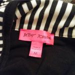 Betsey Johnson Striped Button Up Collared Shirt Photo 3