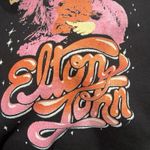 Elton John  Sweatshirt Retro Graphics on Gildan Tag Size Medium Photo 4