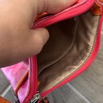 Coach Signature Stripe Swingpack Crossbody Bag Hot Pink Photo 4