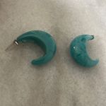 Universal Threads Universal Thread earrings Teal Green stud jewelry New Photo 2