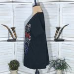 Disney  Graphic T-Shirt Puff Print Mickey Minnie Spooky Multicolor sz L Photo 6