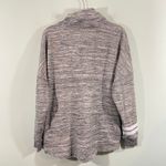 PINK Victoria's Secret Heather Grey Quarter Snap Button Up Sweatshirt Size M Size M Photo 7