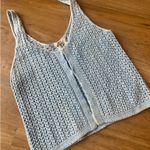 Hippie Rose light blue crochet tank Photo 0