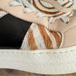 D.A.T.E. Women’s Hawk Animalier Zebra Luxury Fashion High Top Sneakers Sz 7 Tan Photo 11