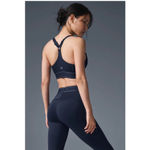 Alo Yoga Airlift Suit Up Bra Navy/Navy XS Photo 1