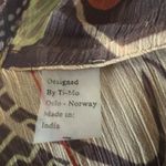 byTiMo Brown Floral Print V Photo 4