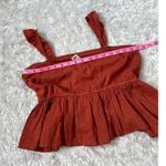 Planet Gold Cotton Crochet-trim Flutter-strap Tank Peplum Lace Whimsygoth Fairy Photo 6