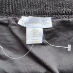 House of Harlow 1960 Metallic Knit Side Slit Maxi Skirt in Black Photo 8