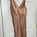 Shona joy NWT La Lune Cross Draped Maxi Dress in Desert Rose Photo 7