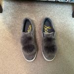 Sam Edelman Women's Leya Fashion Pom Pom Sneaker Gray Suede Size 10 Photo 3