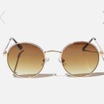 Cotton On New- Emma metal frame white round sunglasses Photo 5