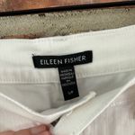 Eileen Fisher  White High Rise Ankle Jeans, S Photo 2