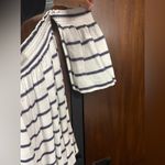 Rails  White & Navy Off-Shoulder Blouse! So cute perfect for the 4th! Women’s M! Photo 4