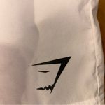 Gymshark  Women’s Navy/White athletic shorts Both Pockets& Drawstrings Sz Med-EUC Photo 6