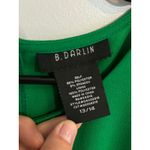 B Darlin B. Darlin Green Fit & Flare Dress Pockets‎ Party Cocktail Career Size 13/14 Photo 1