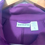 Athleta NWT  • purple salutation half zip jacket sz XL Photo 6