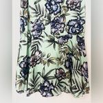 Alice + Olivia  Brook Oasis Floral Mint Green Dress Photo 4