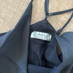 Free People  one I love black tiered ruffle tank top cami Photo 5