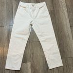 Tory Burch  White‎ Denim Jeans Size 29 Straight Leg Casual Everyday Style Photo 1