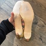 ZARA Basic Collection Metallic Gold Leather Strappy Dress Sandals Women’s 40 Photo 5