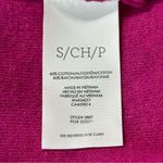 CAbi Tether Pullover Orchid Fuchsia Pink Knit Tie Flare Sleeve Sweater Women’s S Photo 5