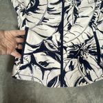 Ralph Lauren Lauren  Full Zip Knit Jacket Large Women‎ Palm Print Country Club Photo 8