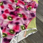 sophia webster x puma bold kiwi print zip front bodysuit medium Black Photo 7