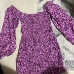 Free People Womens Smock It To Me Smocked Floral Mini Dress In Azalea Combo S Photo 7