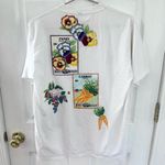 Jerzees Rare Vintage  Gardening Graphic Puffy Glitter T-Shirt LARGE Photo 9