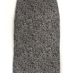 Sanctuary New  Animal Jacquard Knit Pull On Pencil Skirt Taupe Black Photo 5