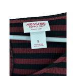 Mossimo Supply Co Women's . Dress, Size S, Burgundy & Black Striped Photo 1