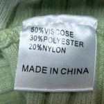 Princess Polly  Emelie Green Wrap V-Neck Sleeveless Knit Mini Bodycon Dress XS/S Photo 4