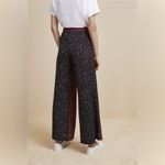 French Connection NWT Two-Tone Floral Flowy Wide Leg Pants Sizw 10 Photo 8