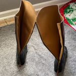 Nine West  Black and Brown Over the Knee Boots Photo 3