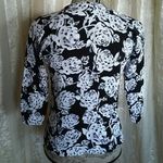 Relativity  Women's Floral  Sweater Cardigan Photo 1