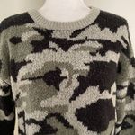 Workshop Republic Clothing Workshop Camo Sweater Photo 1