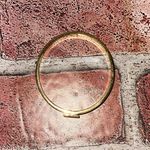 Kate Spade Pre-Owned  Never A Dull Moment Gold Tone Bangle Bracelet Jewelry Photo 1