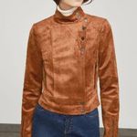 BCBGMAXAZRIA ๐๐ Hansen Faux-Suede Jacket Photo 4