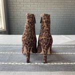 Good American  The Icon Bootie Stiletto Heel in Leopard Print Size 7 Photo 3