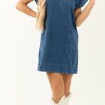 Lime Lush Jean dress Photo 0