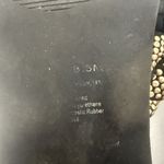 Rachel Zoe Black Gold Metallic Braided Slides Sandals Dressy Casual Chic 8.5M Size 8.5 Photo 5