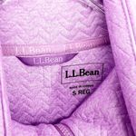 L.L.Bean FlexForward 1/2 Zip Quilted Pullover S Purple Photo 6