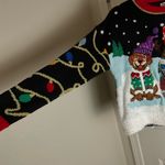 90's 3D Fuzzy Dog Sweater Photo 6