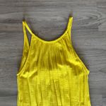 Universal Threads Universal Thread Yellow Sleeveless Maxi Dress Size Small Photo 3